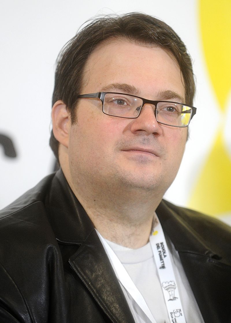 A portrait of Brandon Sanderson